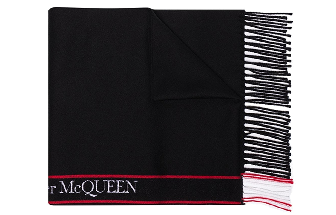 Alexander McQueen Scarf Black