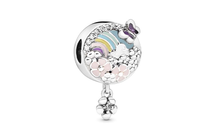Pandora/潘多拉 Pandora Bracelet 925 Silver Floral Story