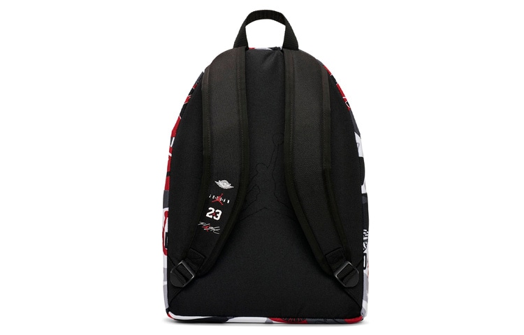 Jordan Backpack Red Black — фото 2