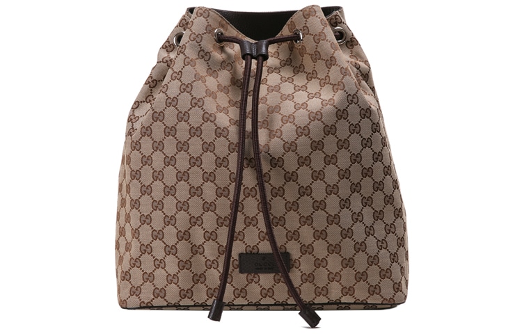 GUCCI/古驰 Gucci Canvas Bucket Backpack