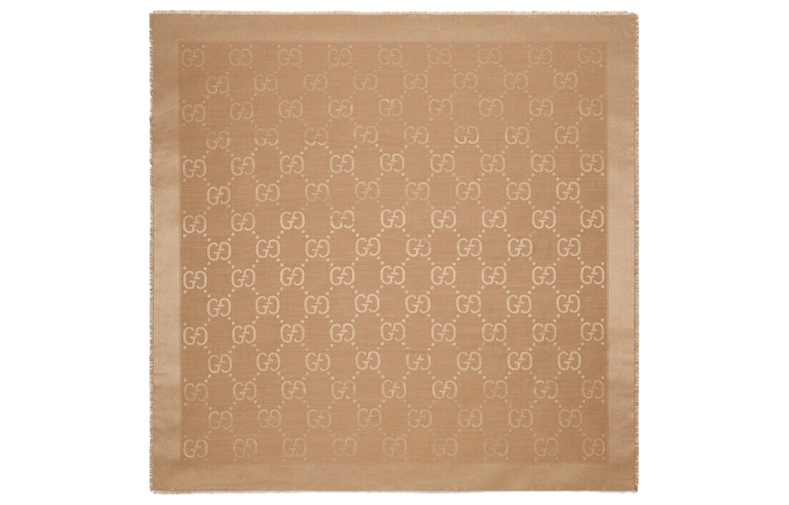 GUCCI/古驰 Gucci Fashion Shawl Camel
