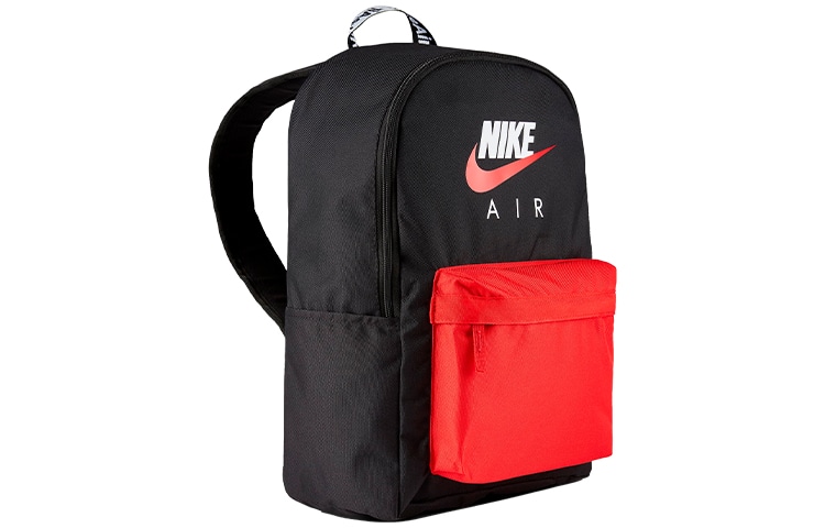 Nike Air Heritage Backpack Black Red — фото 2