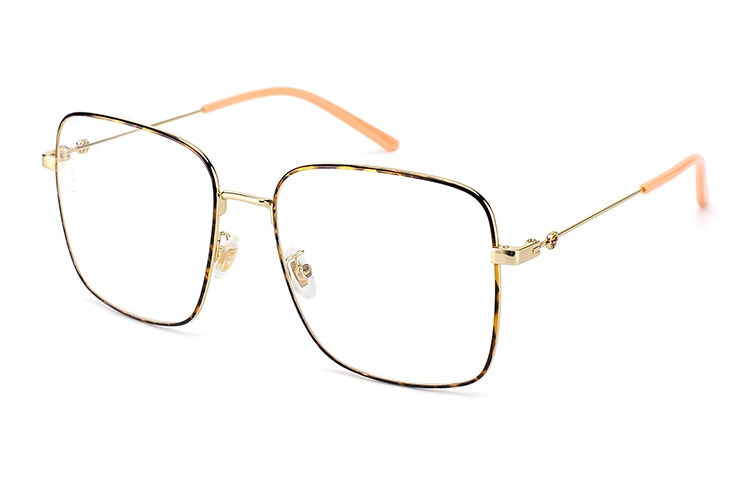GUCCI/古驰 Gucci Optical Square Frame Tortoiseshell
