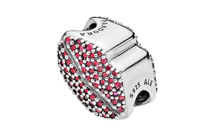 Pandora Red Lip Charm — фото 3