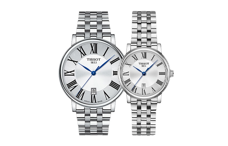 TISSOT/天梭 TISSOT 40mm+30mm T1224101103300+T1222101103300