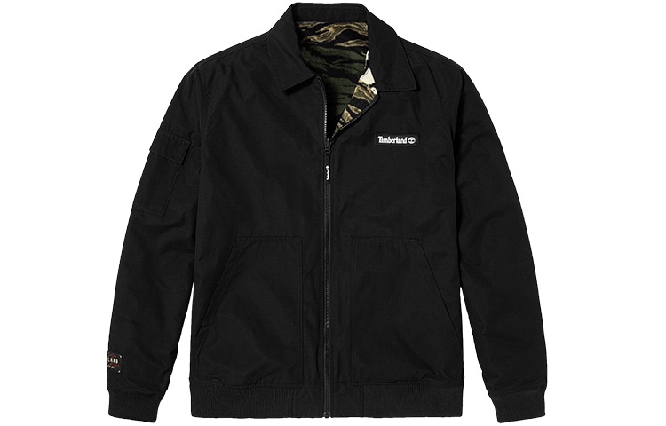 Timberland Reversible Camo Fleece Jacket — фото 1