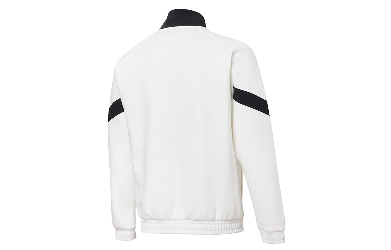 Puma Logo Knit Jacket White — фото 1