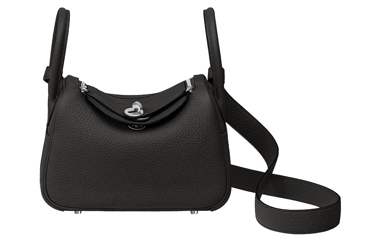 Сумка Hermes Lindy 19 Taurillon Clemence Noir