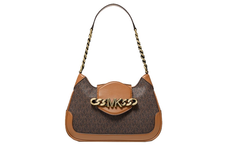 Сумки Michael Kors Hally Acorn Brown