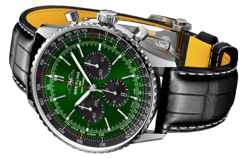 Breitling Navitimer 46mm Green Dial — фото 1