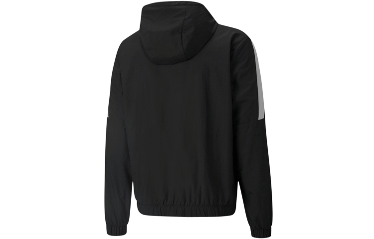 Puma Logo Print Hoodie Jacket Black — фото 1