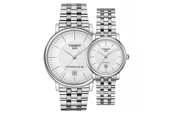 Часы TISSOT/天梭 TISSOT 40mm T1224071103100+T1222071103100