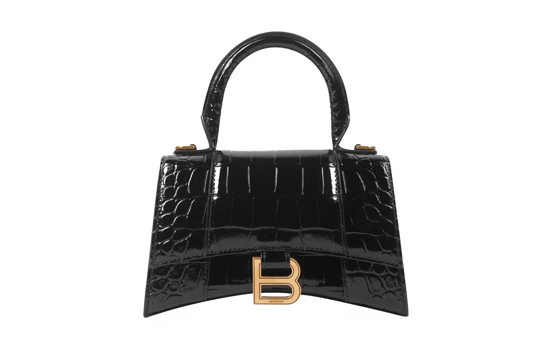 Сумки Balenciaga Hourglass Mini Black