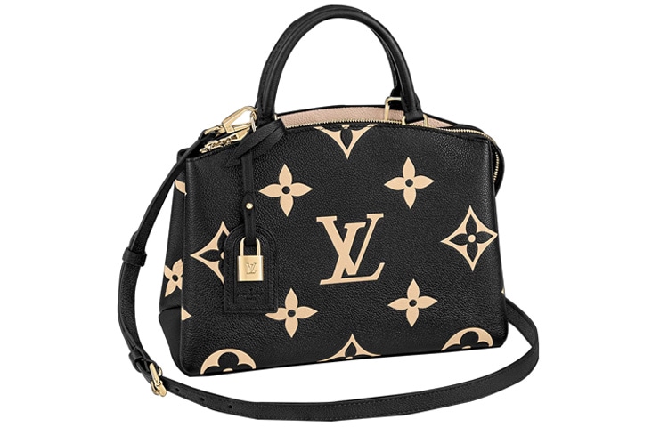 Сумки Louis Vuitton Petit Palais Black/Off-White