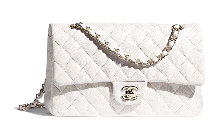 Сумки Chanel Classic Flap Medium White