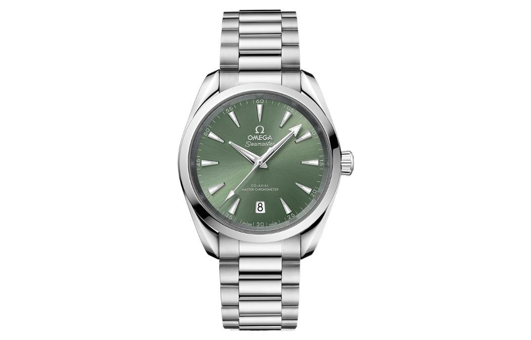 Часы Omega Seamaster 38mm Green Dial
