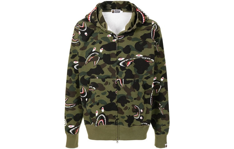 A BATHING APE Shark Hoodie Jacket — фото 1