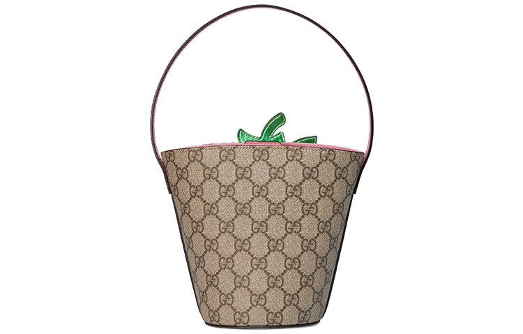 Gucci Strawberry Bucket Bag — фото 2