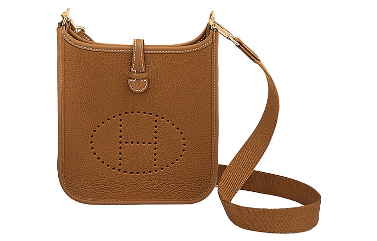 Сумки HERMES/爱马仕 Hermes Evelyne 16 Brown
