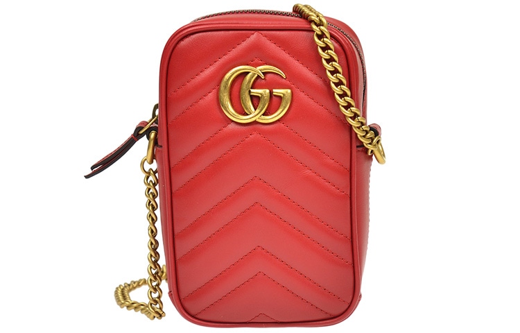 Сумки Gucci GG Marmont Mini Bag Red