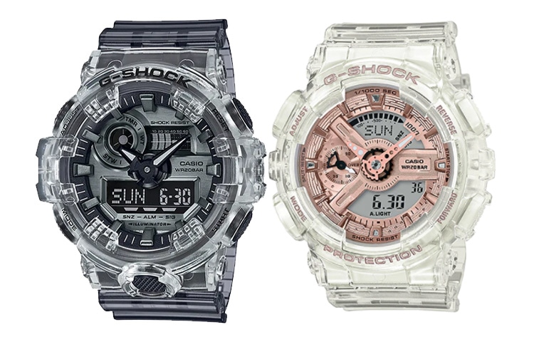 Часы G-Shock GA-700SK-1A + GMA-S110SR-7A