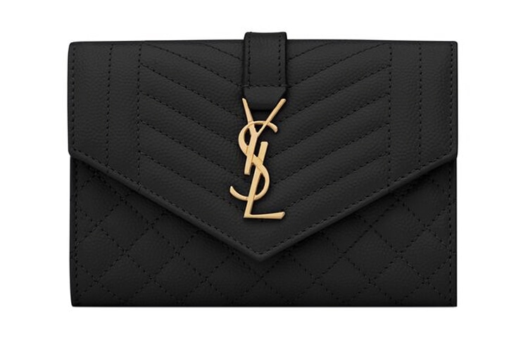 SAINT LAURENT/圣罗兰 Saint Laurent YSL Monogram Envelope Wallet