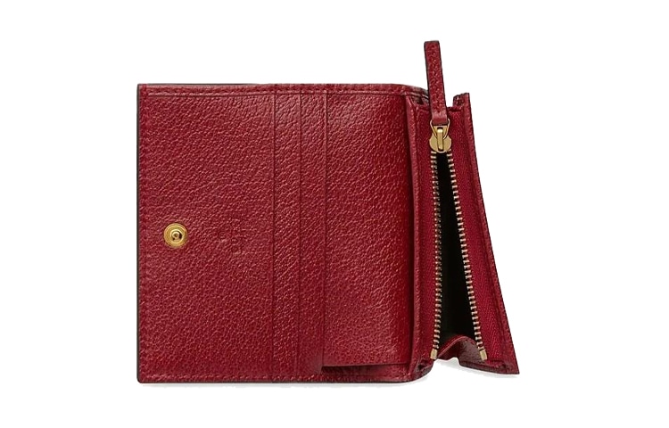 Gucci Floral Logo Stripe Wallet — фото 5