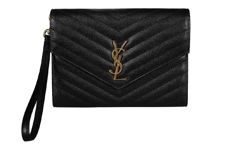 Сумки SAINT LAURENT/圣罗兰 Saint Laurent Monogram Leather Clutch