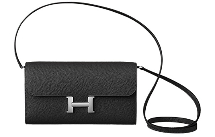 HERMES/爱马仕 HERMES Constance Long To Go Epsom Noir