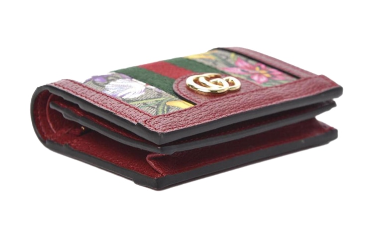 Gucci Floral Logo Stripe Wallet — фото 2