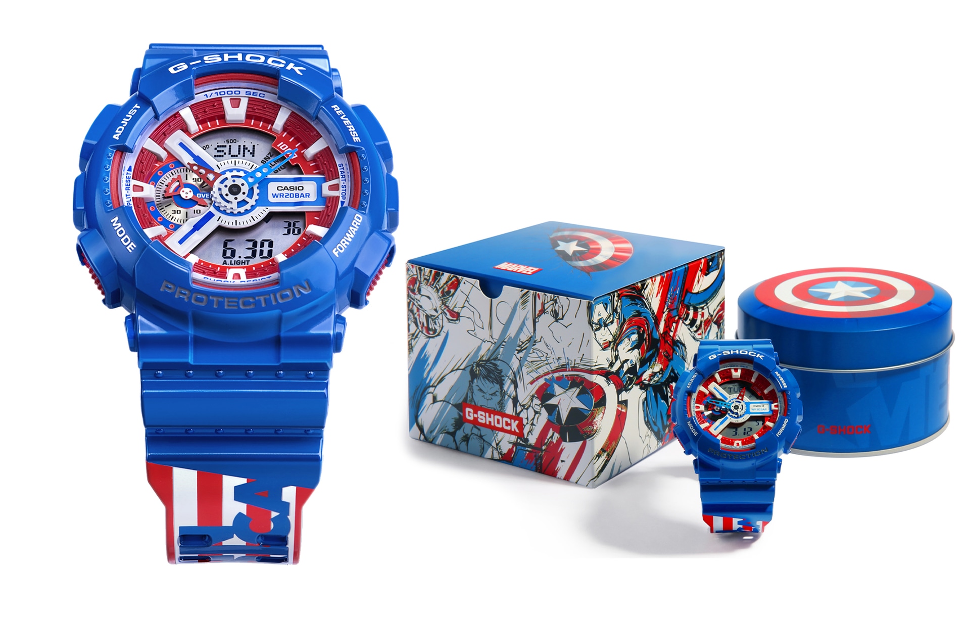 CASIO/卡西欧 CASIO G-SHOCK GA-110CAPTAIN-2PR