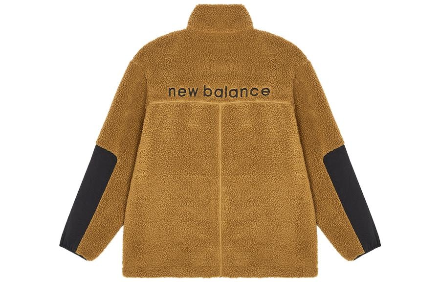 New Balance Fleece Jacket Brown — фото 1