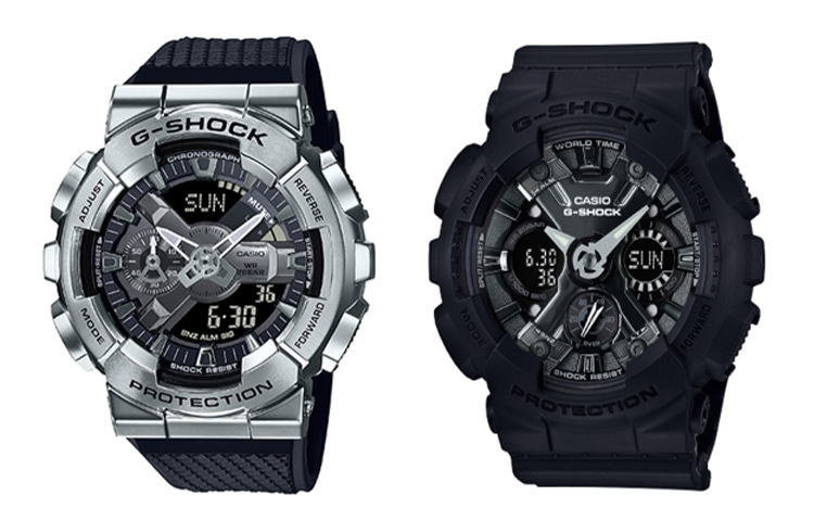 CASIO/卡西欧 CASIO G-SHOCK BABY-G GM-110-1A+GMA-S120MF-1AER