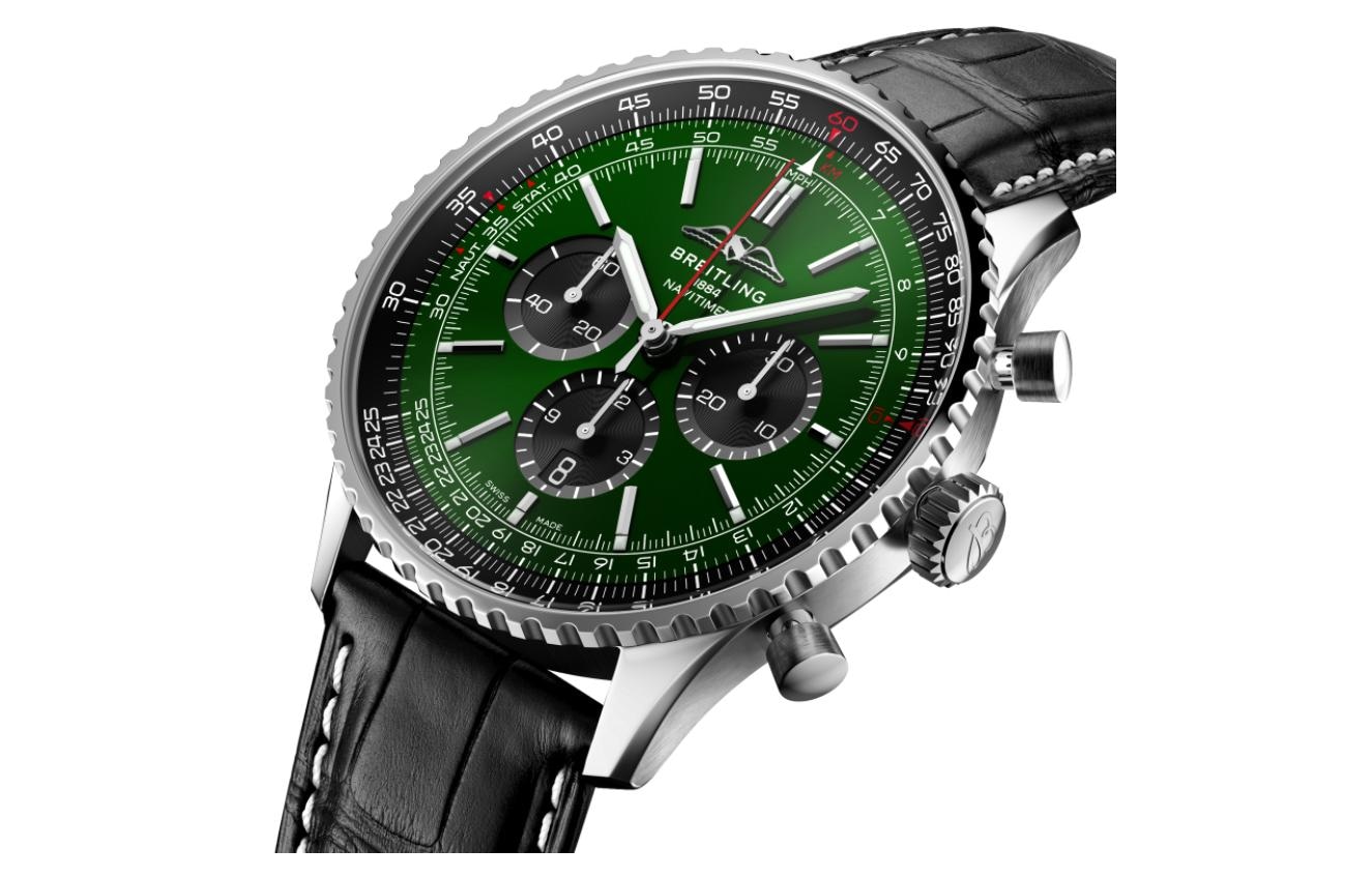 Breitling Navitimer 46mm Green Dial — фото 2