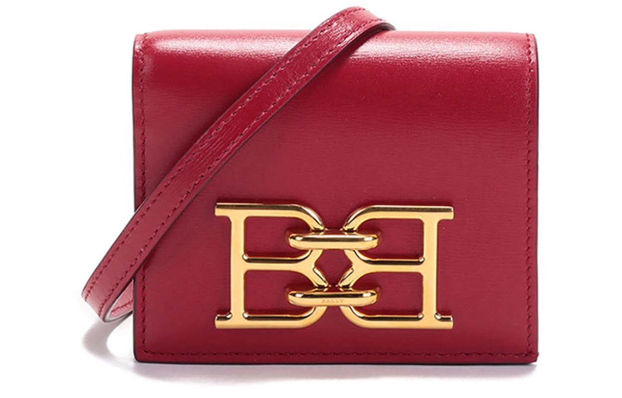 BALLY巴利 Bally Classic Leather Mini Bag Red