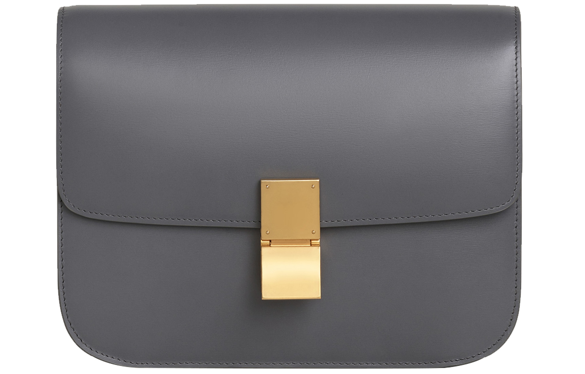 Celine Classic Box Medium Dark Grey