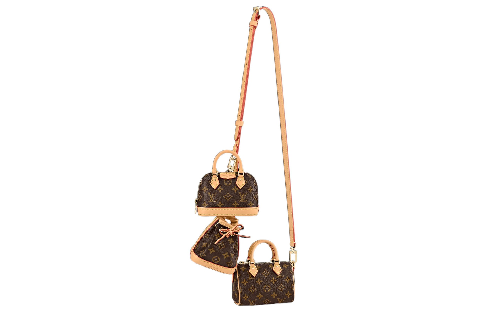 Сумка Louis Vuitton Trio Icons Brown