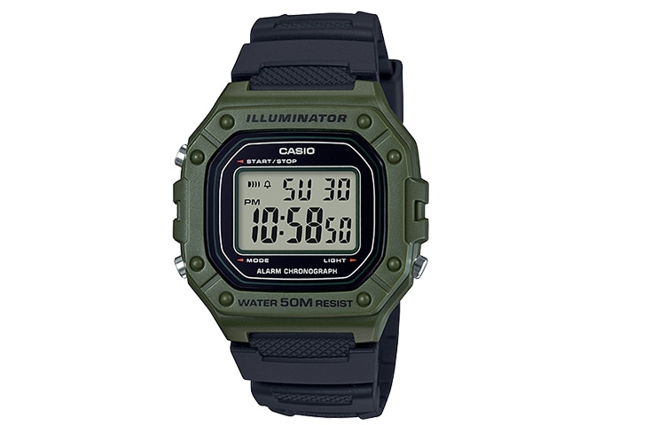 Часы CASIO/卡西欧 CASIO YOUTH STANDARD 50 W-218H-3A