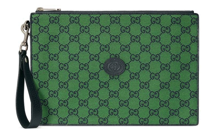 Сумки Gucci Logo Leather Wristlet