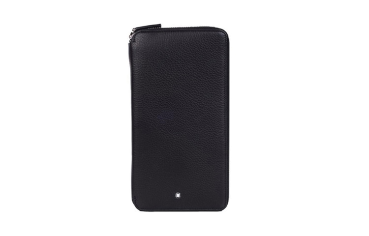 MONTBLANC/万宝龙 Montblanc Meisterstück Long Zip Wallet Black