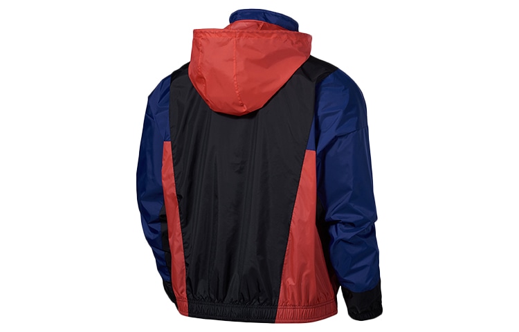 Jordan Colorblock Jacket Blue Black Red — фото 1