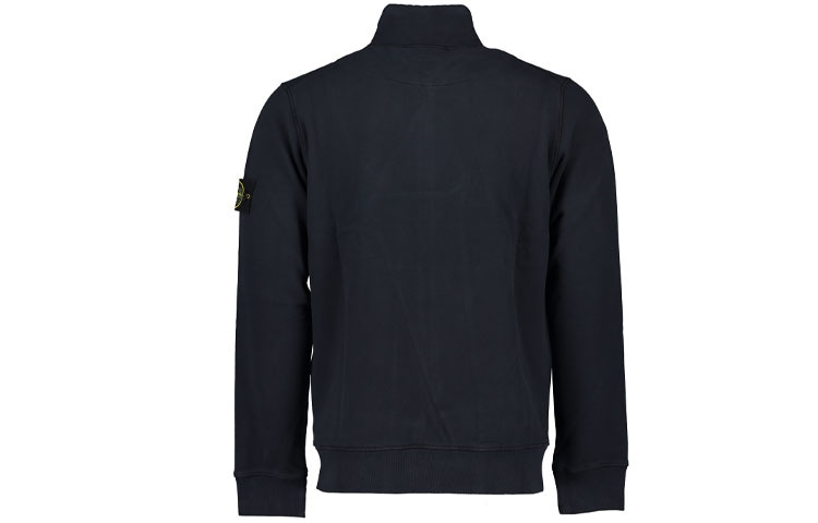 Stone Island Logo Zip Jacket Navy — фото 1