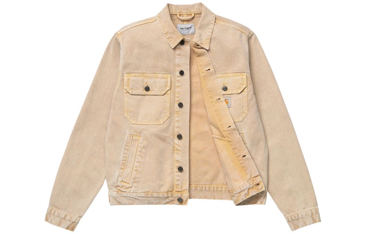 Carhartt WIP SS21 Denim Jacket Khaki — фото 2