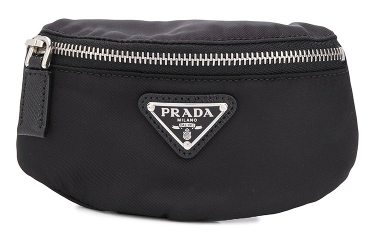 Prada Nylon Wristlet Black