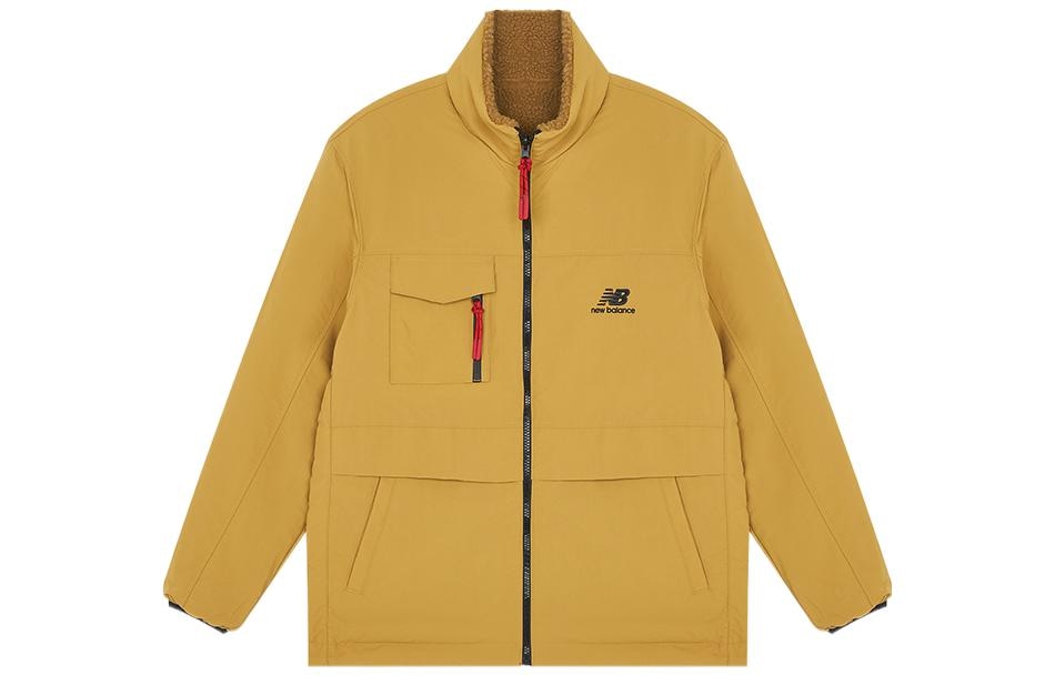 New Balance Fleece Jacket Brown — фото 2