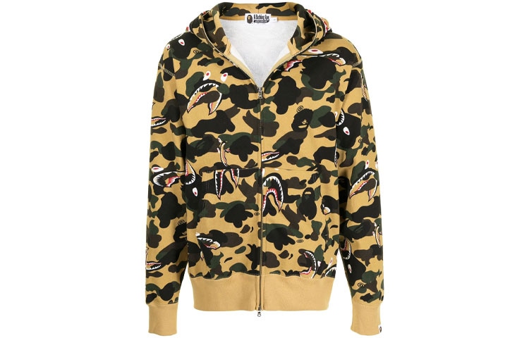 A BATHING APE Shark Hoodie Jacket — фото 3