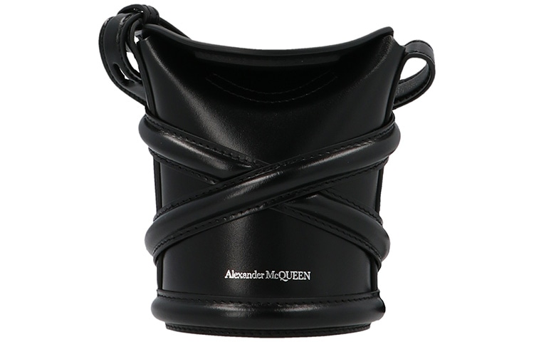 Alexander McQueen Mini Bucket Bag Black
