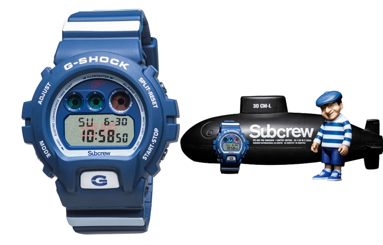 Часы Casio SUBCREW DW-6900SBC20-2PRSSS