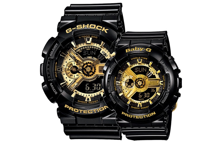 CASIO/卡西欧 CASIO BA-110-1APR+GA-110GB-1APR