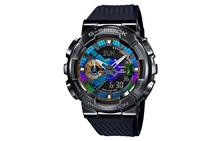 Часы G-Shock 200 51.9*48.8mm GM-110B-1APR-person